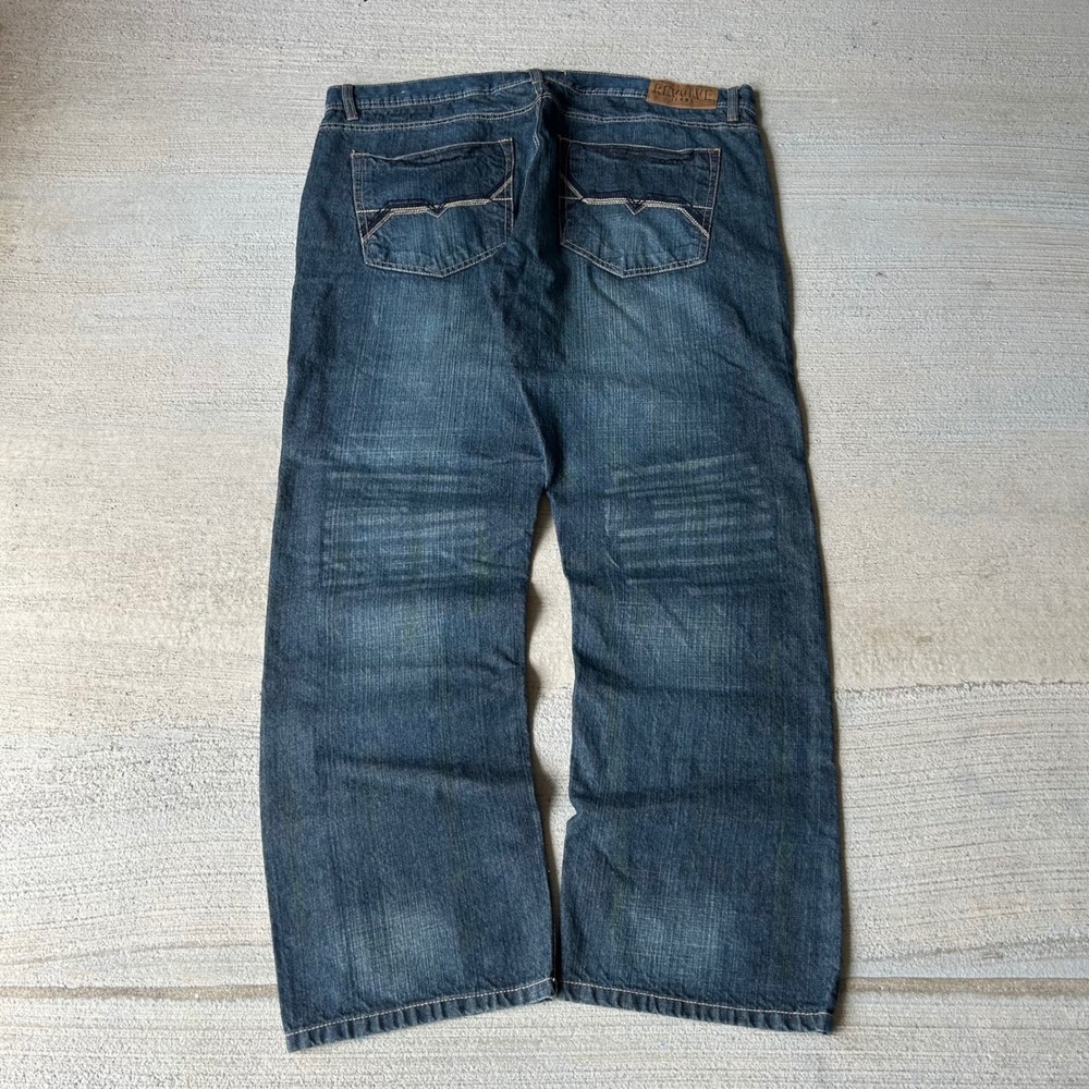 Vintage 2000s Y2K Baggy Straight leg Revolve Denim Jeans